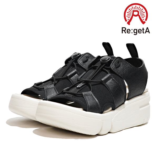 リゲッタ サンダル Re:getA RE-253 BEG BLK IVO スポーティーサンダル 厚底  歩きやすい つっかけ EVA 履きやすい レディース 日本製 24SS