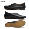 レシピ 靴 Recipe 軽量 柔らかい革 上品 オフィス カジュアル RP-222 Vカットスリッポン BLACK CAMEL OLIVE YELLOW 本革 レザー レディース 日本製 MADE IN JAPAN 旅行