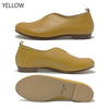 レシピ 靴 Recipe 軽量 柔らかい革 上品 オフィス カジュアル RP-222 Vカットスリッポン BLACK CAMEL OLIVE YELLOW 本革 レザー レディース 日本製 MADE IN JAPAN 旅行