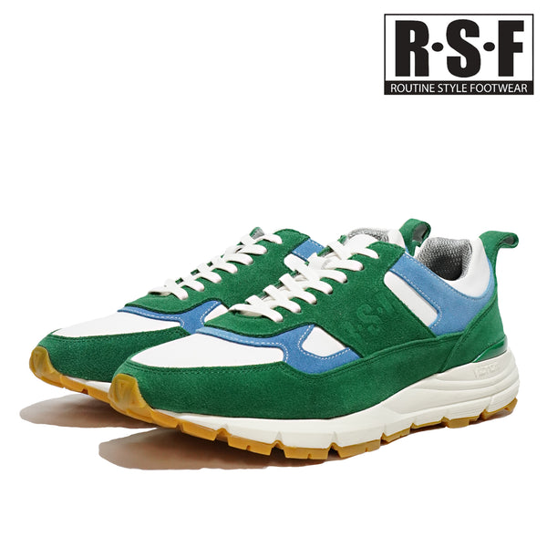 ルーティン スタイル フットウェア 靴 シューズ RSF ROUTINE STYLE FOOTWEAR SIPIN RED GREEN PINK 本革 スエード レザー ビブラムソール 厚底 メンズ 防滑 ローカット JAPAN BRAND 日本ブランド 24SS