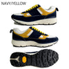 ルーティン スタイル フットウェア 靴 シューズ RSF ROUTINE STYLE FOOTWEAR SIPIN NAVY/YELLOW BROWN 本革 スエード レザー ビブラムソール 厚底 メンズ 防滑 ローカット JAPAN BRAND 日本ブランド 24FW