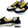 ルーティン スタイル フットウェア 靴 シューズ RSF ROUTINE STYLE FOOTWEAR SIPIN NAVY/YELLOW BROWN 本革 スエード レザー ビブラムソール 厚底 メンズ 防滑 ローカット JAPAN BRAND 日本ブランド 24FW