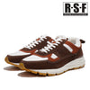 ルーティン スタイル フットウェア 靴 シューズ RSF ROUTINE STYLE FOOTWEAR SIPIN NAVY/YELLOW BROWN 本革 スエード レザー ビブラムソール 厚底 メンズ 防滑 ローカット JAPAN BRAND 日本ブランド 24FW