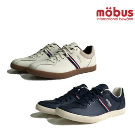 【SALE】モーブス オリジナル スニーカー mobus ORIGINAL STEPHAN メンズ 靴 ローカット レザーシューズ カジュアル タウンユース CREAM NAVY