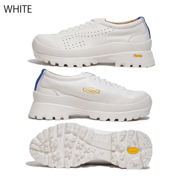 トップセブン TOP SEVEN T7-AT260BST WHITE VIBRAM 限定モデル 厚底 スニーカー ホワイト ビブラムソール レザー 本革 24SS