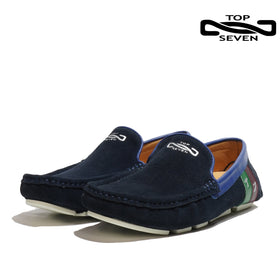 トップセブン TOP SEVEN T7-S3001 D NAVY SUEDE シューズ ローカット ブラック メンズ レザー カジュアル 大人カジュアル きれいめ シンプル ドライビングシューズ