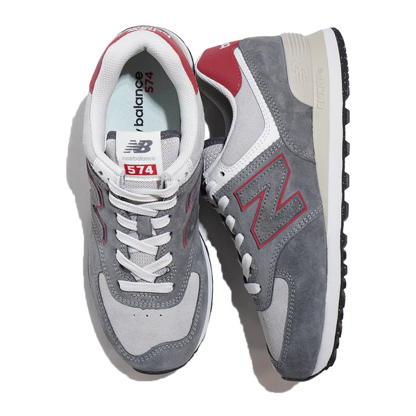 New Balance U574 QGY(Castlerock with Team Red)