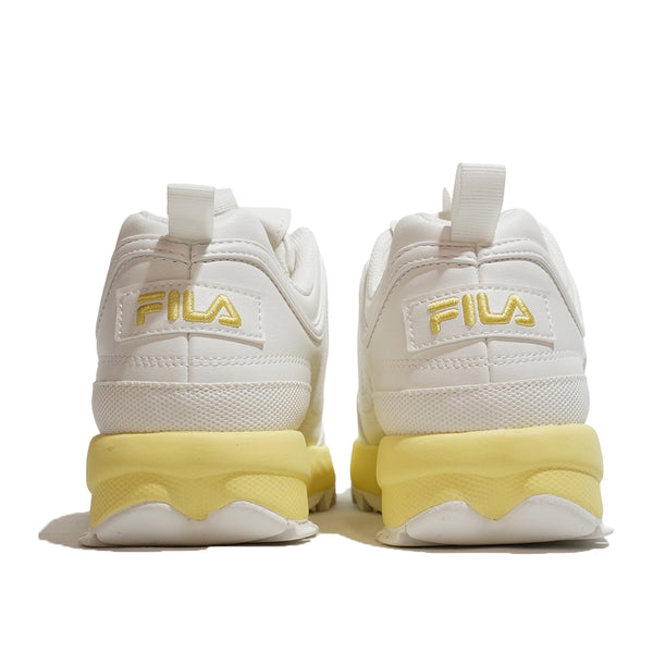 FILA DISRUPTOR II UFW25054108 BLANC DE BLANC/LEMONADE